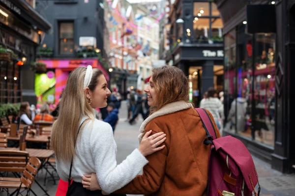 UK Proposed Civil Partnership Visa clients arriving in Manchester, United Kingdom.