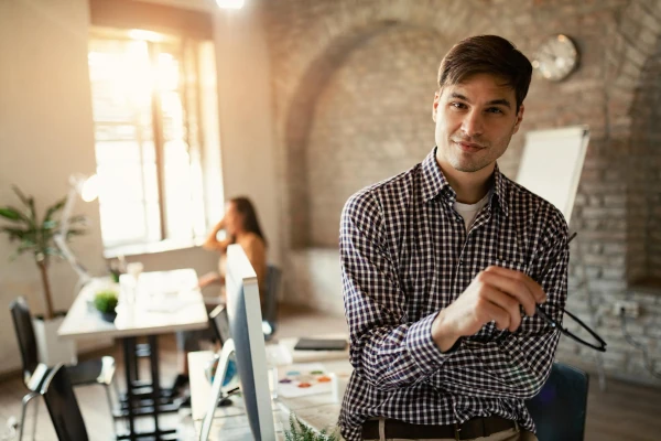 scale-up worker visa uk applicant after a remote consultation with his solicitors.