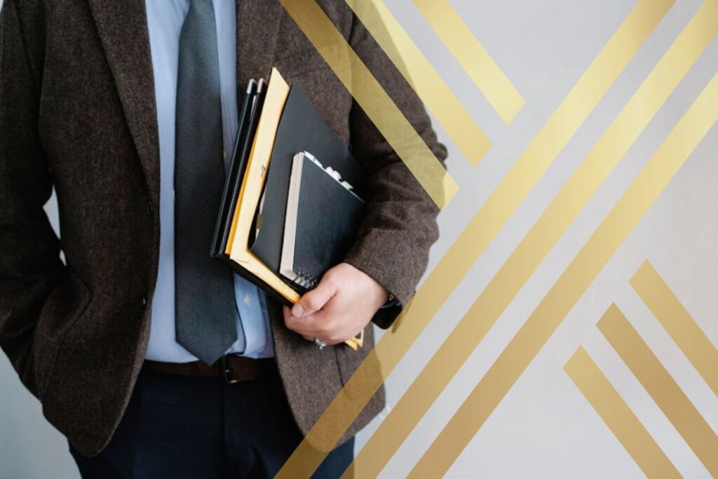 Sponsor Licence Man holding business document to use for sponsor licence application
