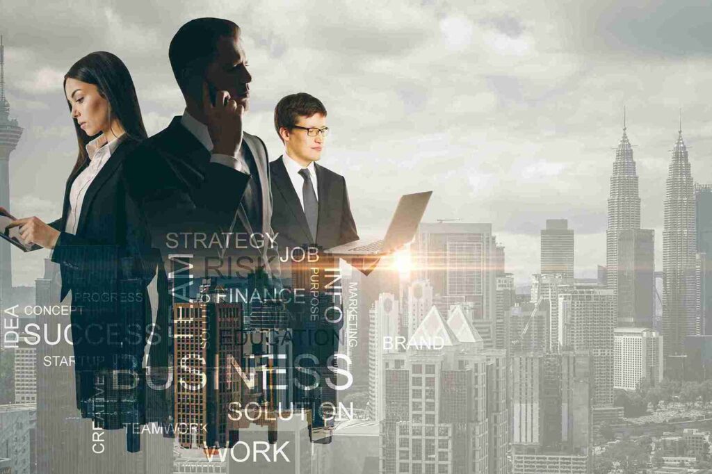 In the image a business immigration solicitor can be seen approving a visa