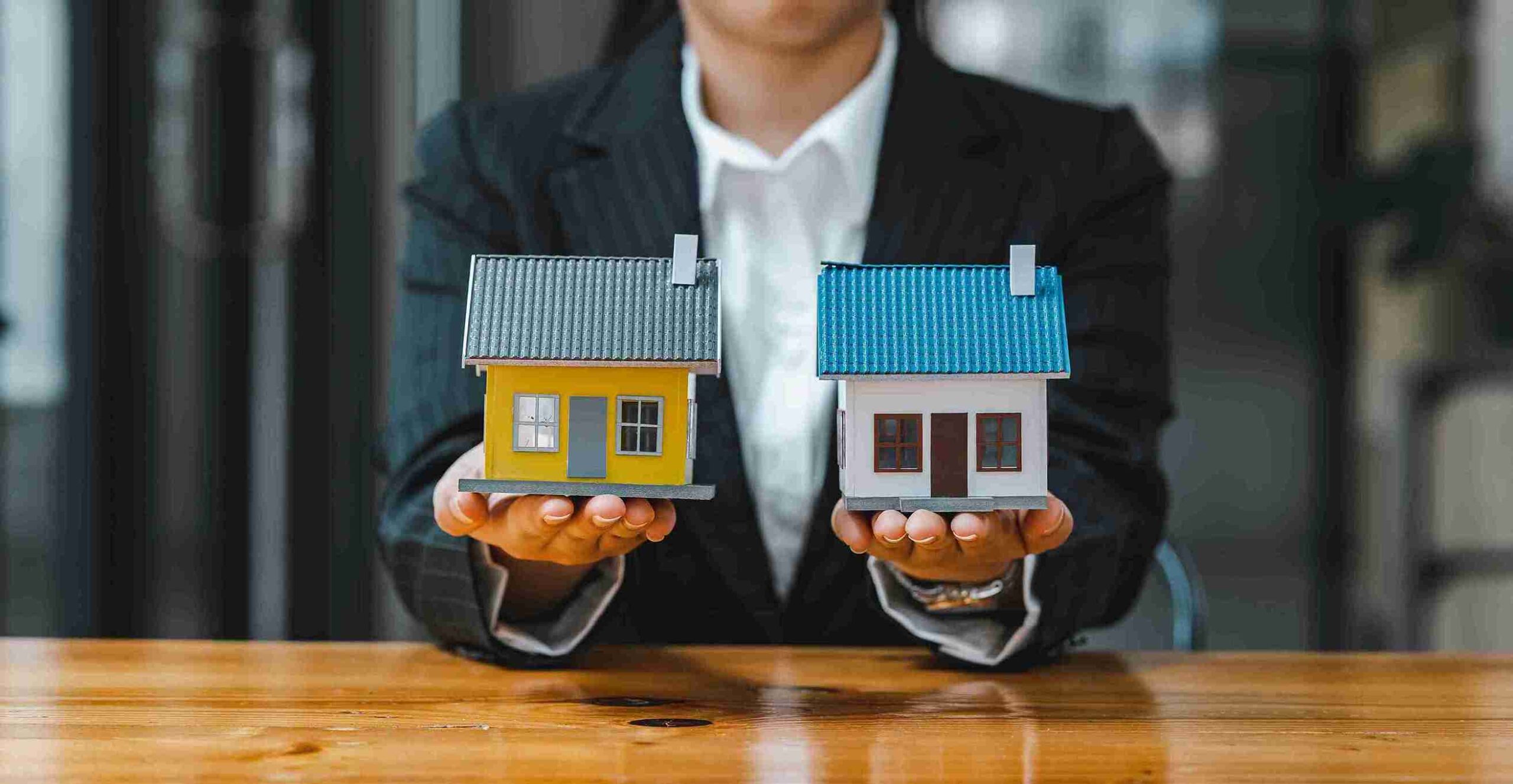 In the image a difference between residential and commercial conveyancing can be seen