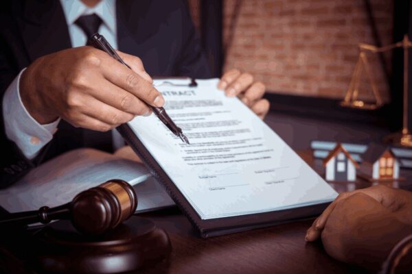 This image is representing a solicitor pointing out mistakes in an LPA Form