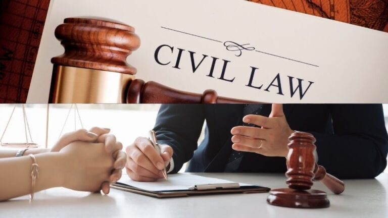 Blog (In the image a civil litigation solicitor can be seen providing a client with advice)