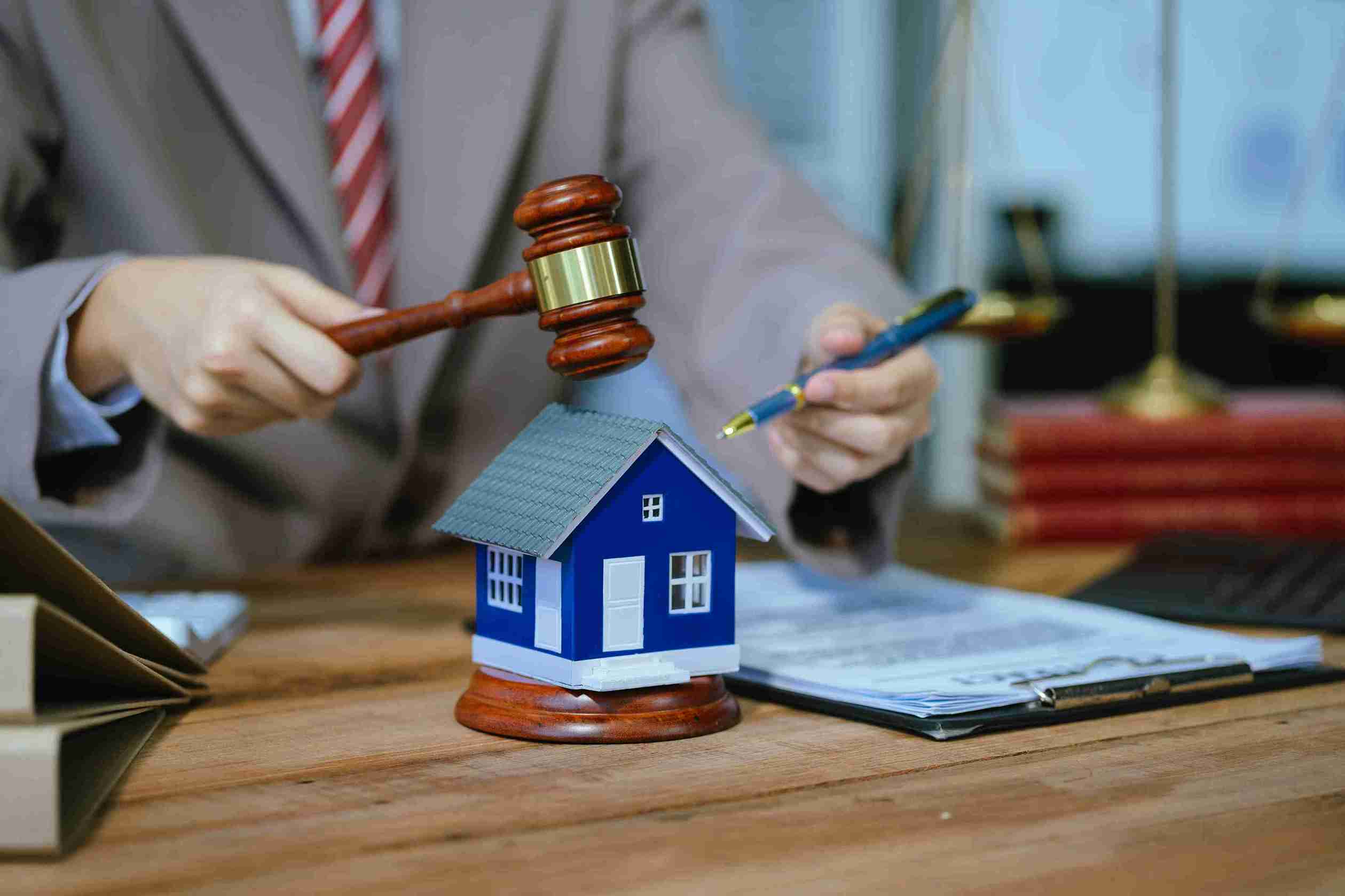 In the image the concept of how solicitors can help in resolving local property dispute