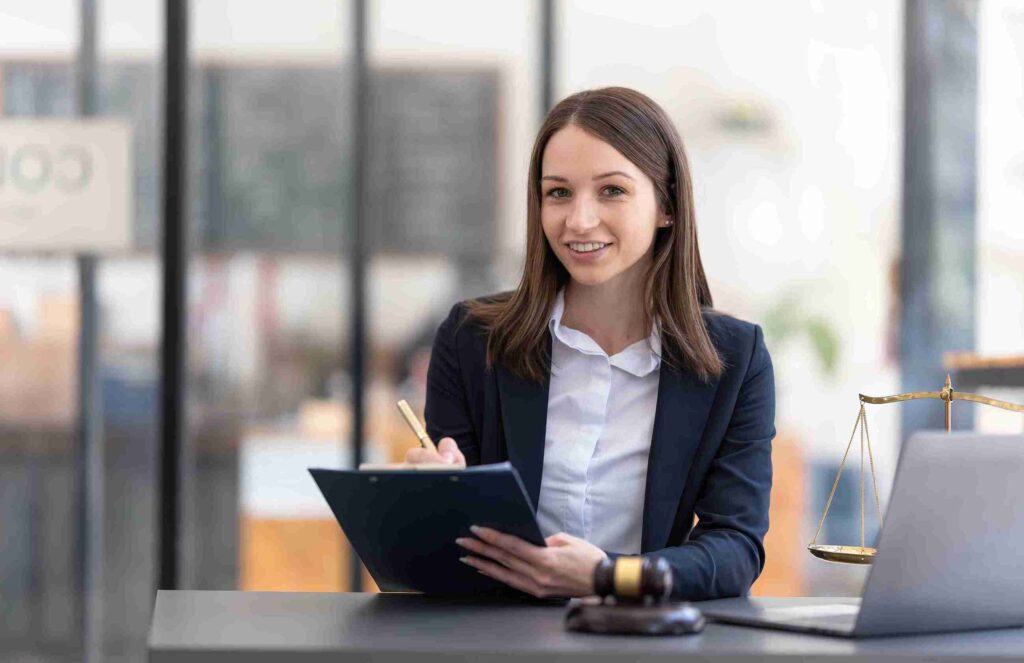This Image Shows a Civil Litigation Solicitor working