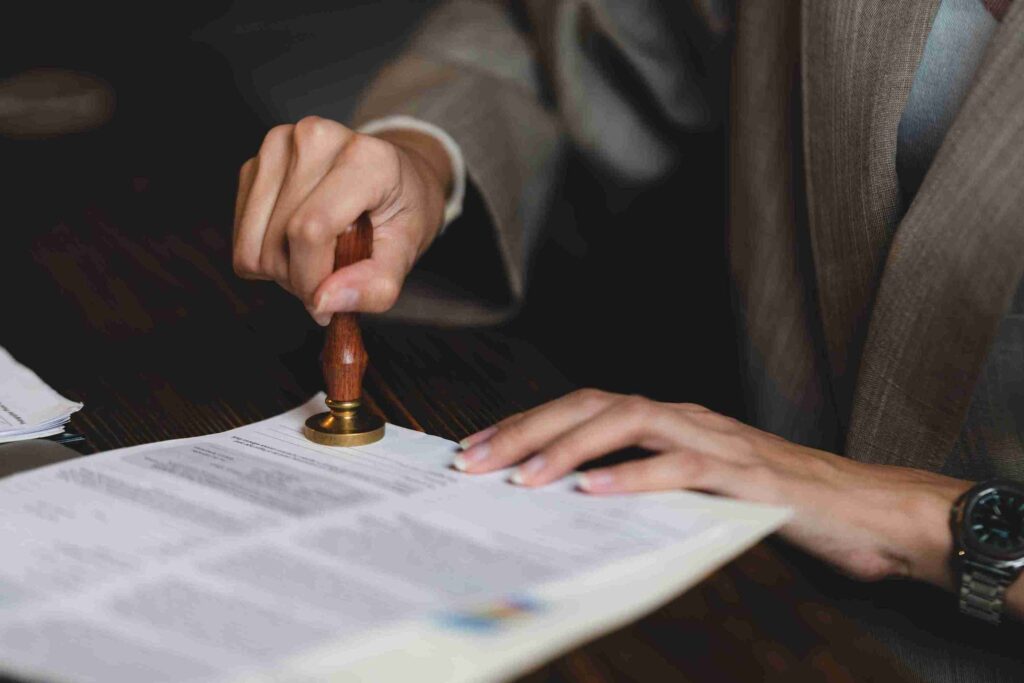 This image is showing the discussion of a solicitor and a client on lasting power of attorney (LPA Forms).