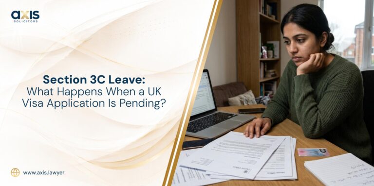 Section 3C Leave: What Happens When a UK Visa Application Is Pending?