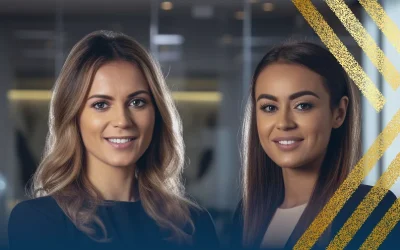 A photo of two Family Law Solicitors at Axis Solicitors explaining how clients can make a successful spouse visa applications for the UK in 2023.